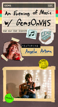 Load image into Gallery viewer, (VHS) An Evening of Music w/ GemsOnVHS (Featuring: Angela Autumn)