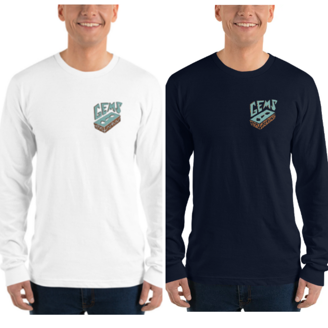 Long Sleeve GemsOnVHS Logo Shirt